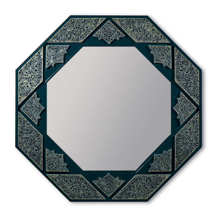Lladro Arabesque Eight Sided Wall Mirror - 01007825