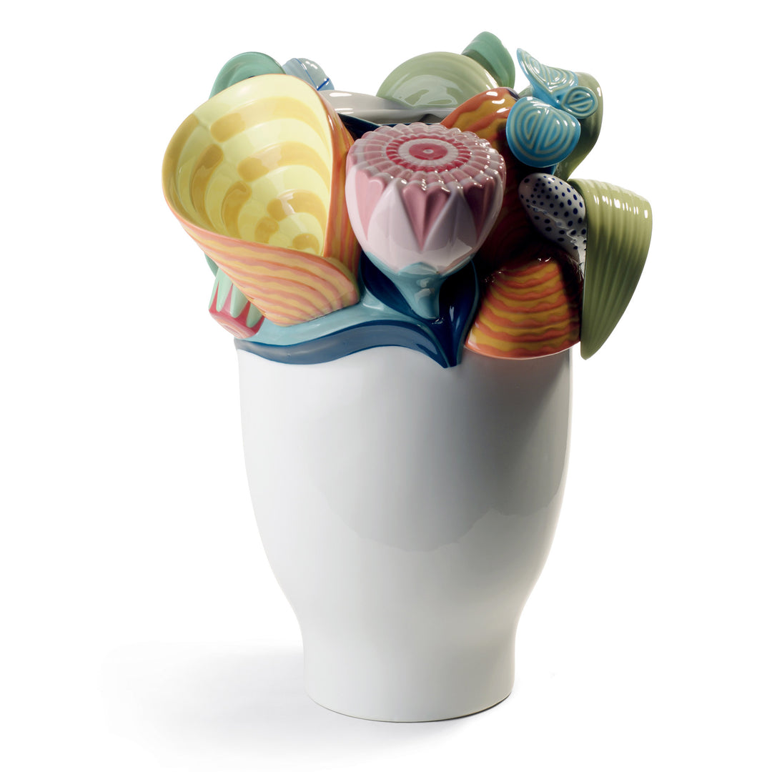 Lladro Naturofantastic Vase. Multicolor - 01007915