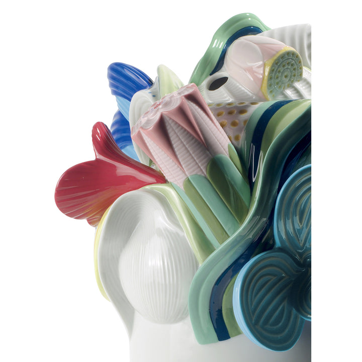Image 2 Lladro Naturofantastic Vase. Large Model. Multicolor - 01007916