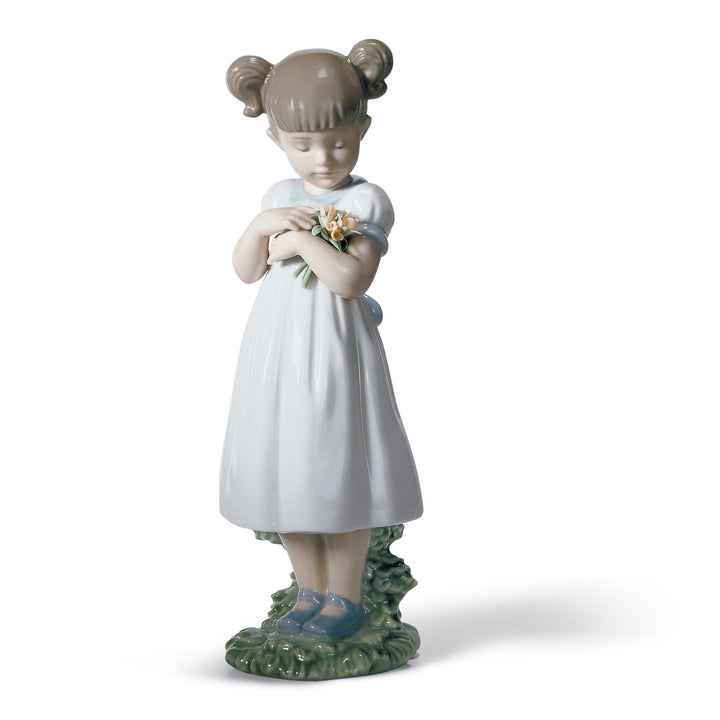 Lladro Flowers for Mommy Girl Figurine - 01008021