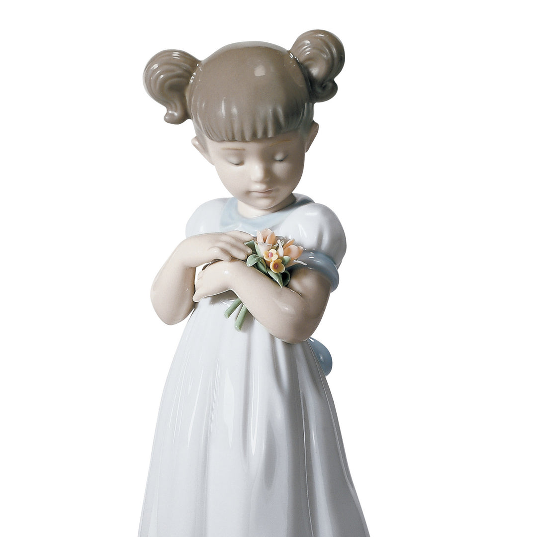 Image 2 Lladro Flowers for Mommy Girl Figurine - 01008021