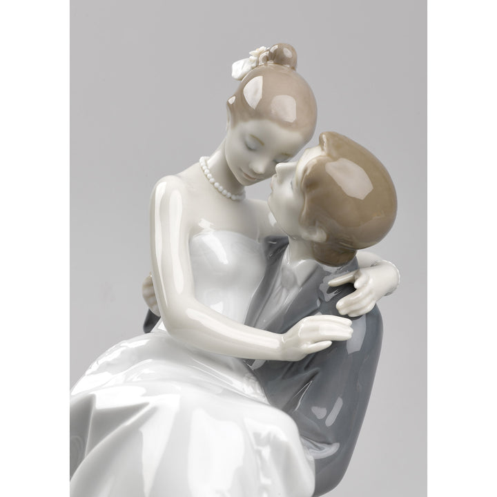 Image 6 Lladro The Happiest Day Couple Figurine Type 356 - 01008029