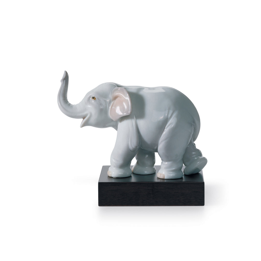 Lladro Lucky Elephant Figurine - 01008036