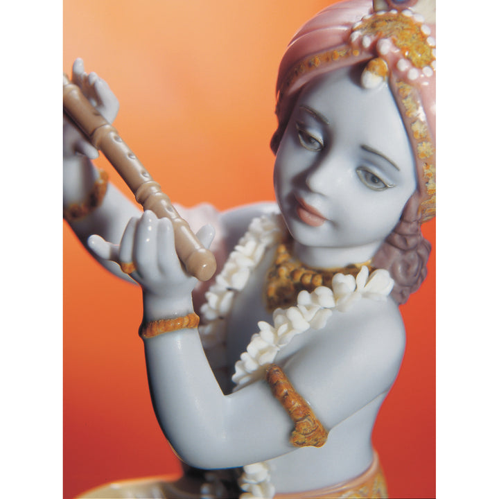 Image 2 Lladro Lord Krishna Figurine - 01008122