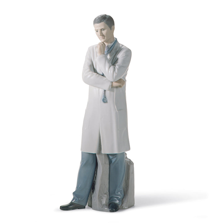 Lladro Male Doctor Figurine. Fair skin - 01008188