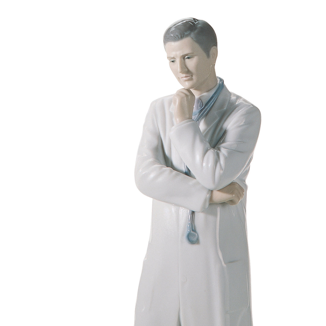 Image 2 Lladro Male Doctor Figurine. Fair skin - 01008188