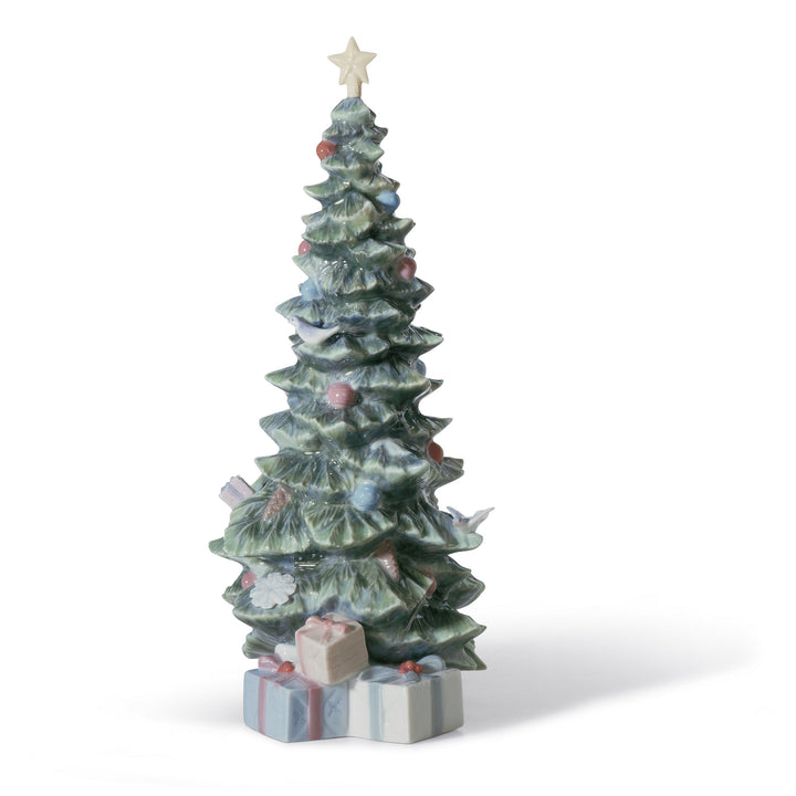 Lladro O Christmas Tree Figurine - 01008220