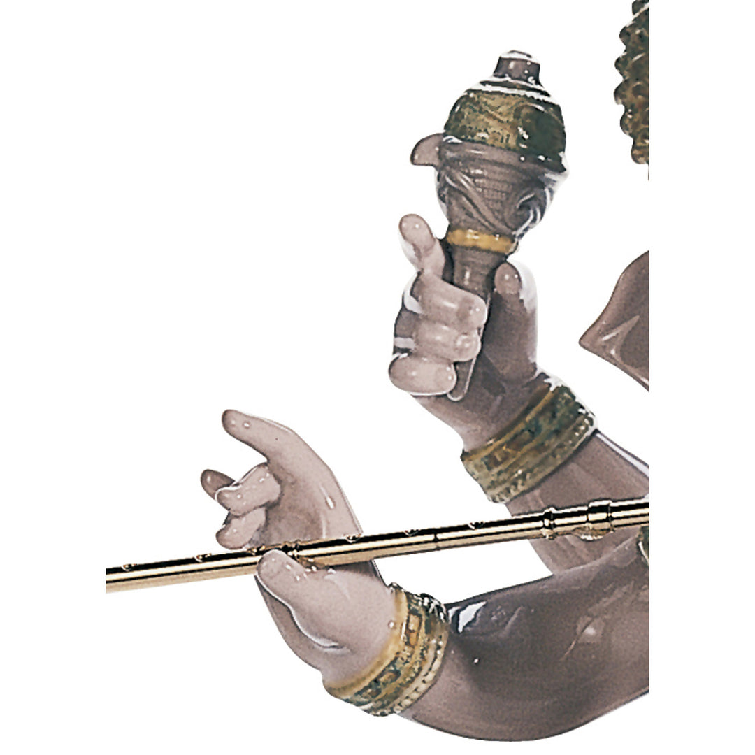 Image 4 Lladro Bansuri Ganesha Figurine - 01008303