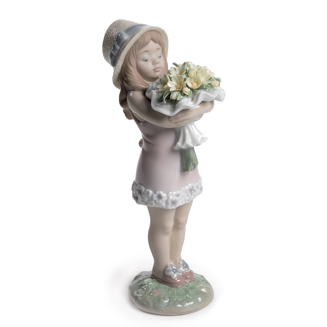 Lladro You Deserve The Best Girl Figurine - 01008313