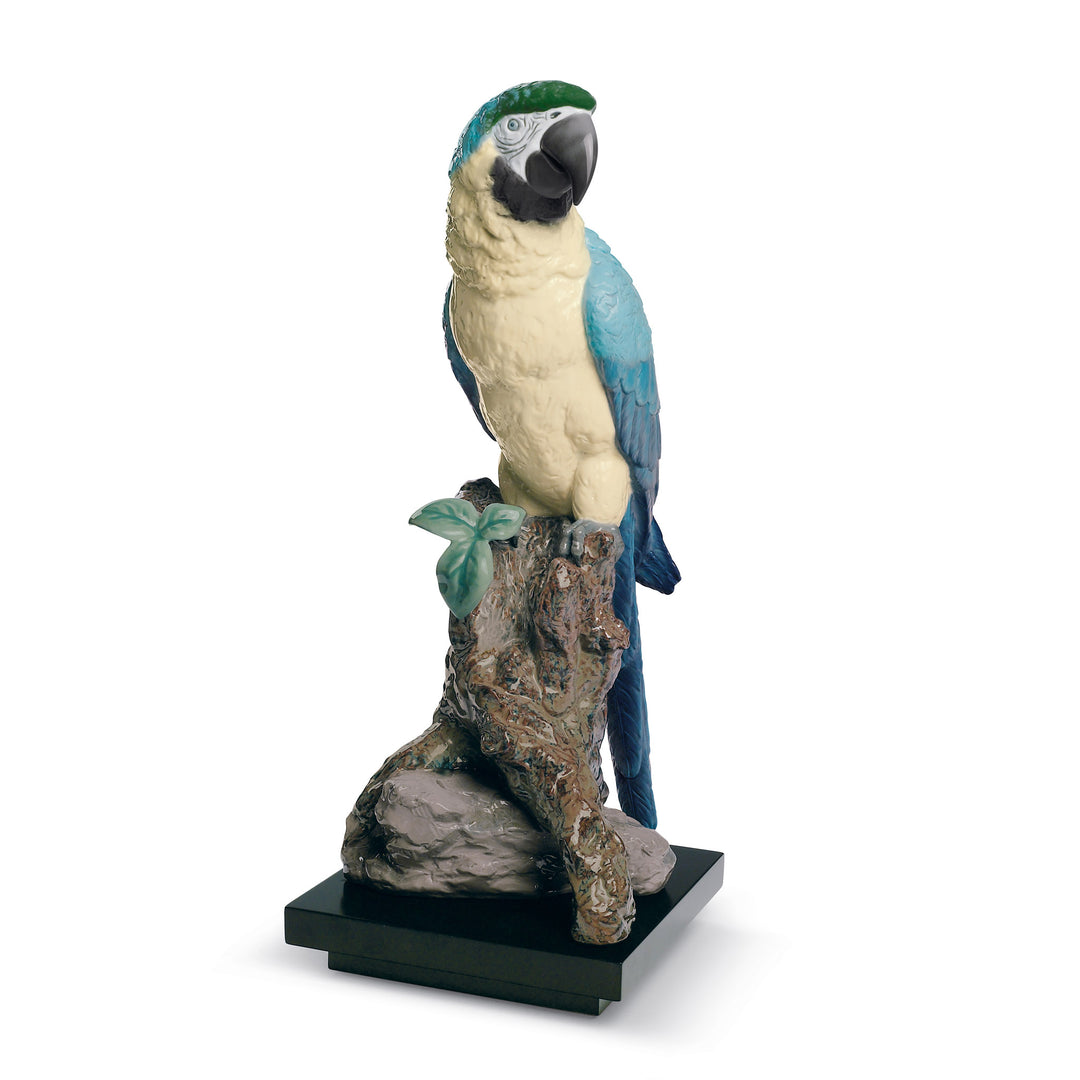 Lladro Macaw Bird Sculpture - 01008388