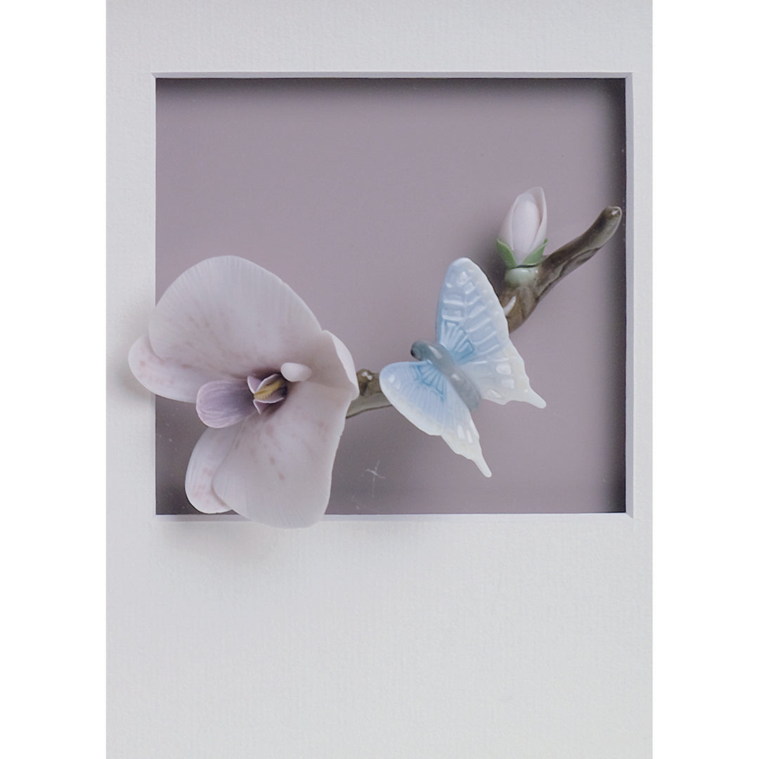 Image 2 Lladro Natural Orchids Wall Art - 01008447