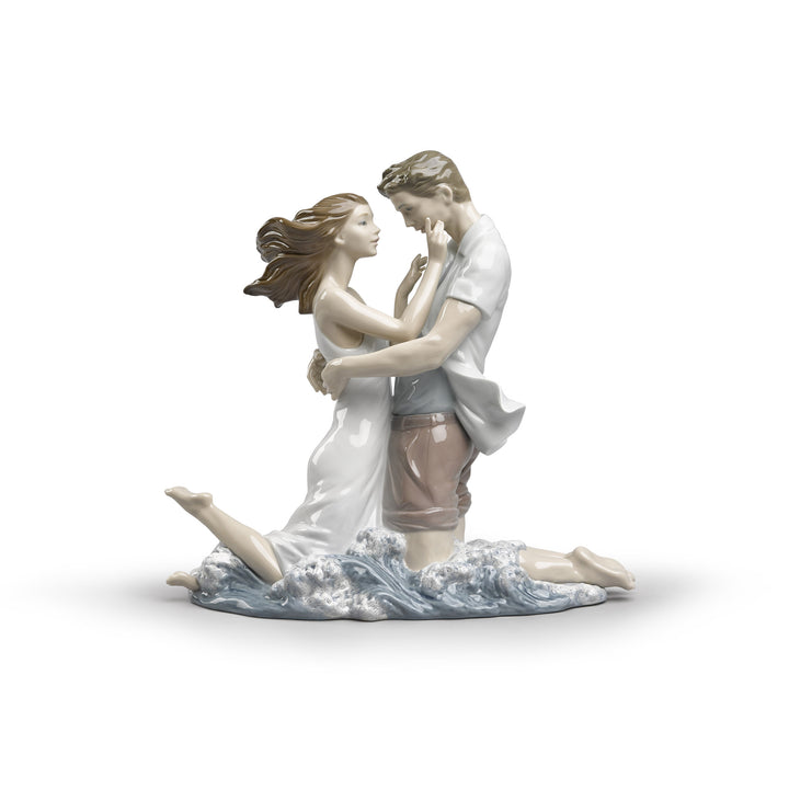 Lladro The Thrill of Love Couple Figurine - 01008473