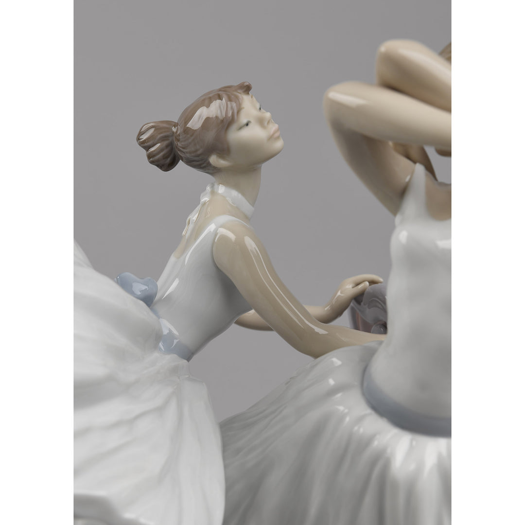 Image 8 Lladro Backstage Ballet Figurine. Limited Edition - 01008476