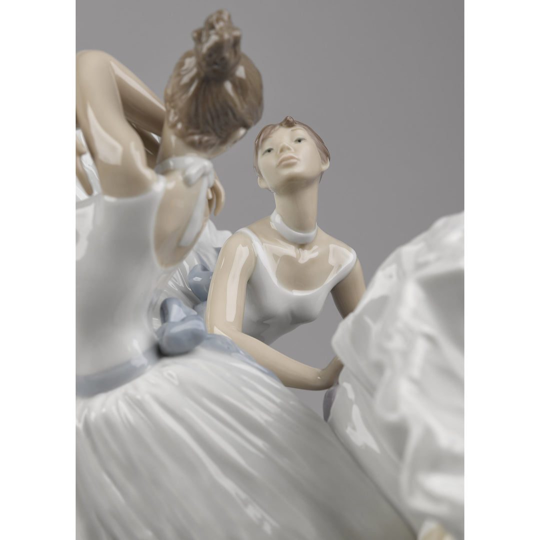 Image 10 Lladro Backstage Ballet Figurine. Limited Edition - 01008476