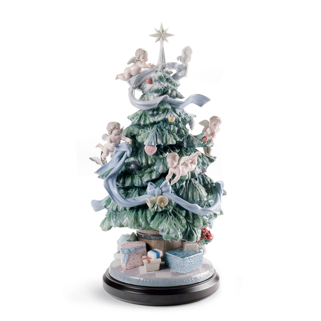 Lladro Great Christmas Tree Figurine. Limited Edition - 01008477