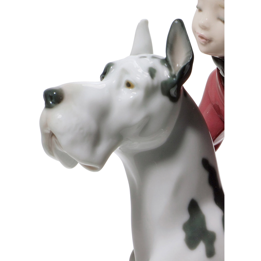 Image 3 Lladro Giddy up Doggy Girl Figurine - 01008523