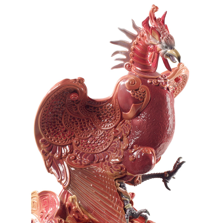 Image 2 Lladro Rise of The Phoenix Sculpture. Limited Edition - 01008565