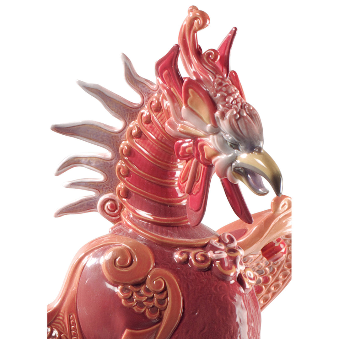 Image 4 Lladro Rise of The Phoenix Sculpture. Limited Edition - 01008565