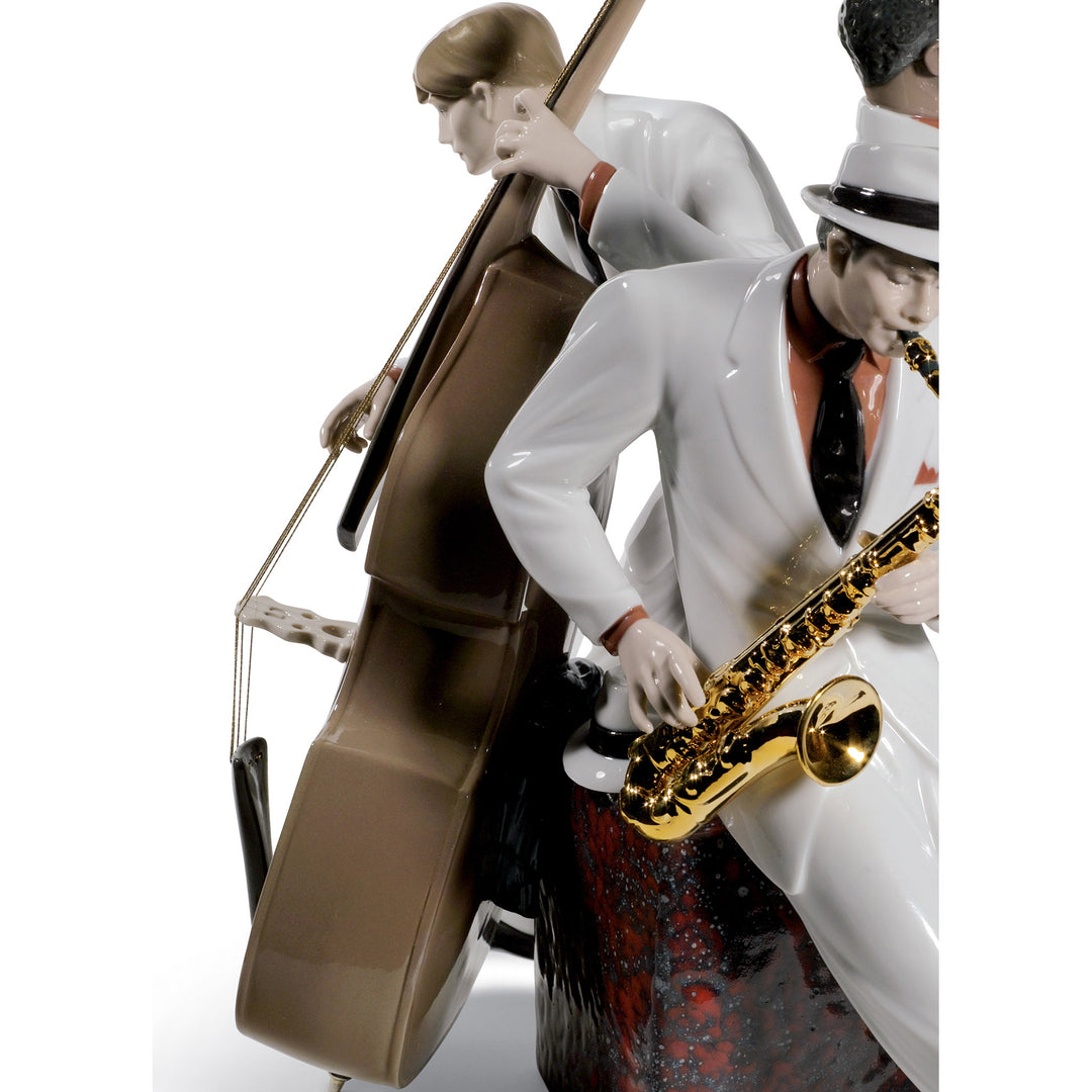 Image 3 Lladro Jazz Trio Figurine. Limited Edition - 01008568