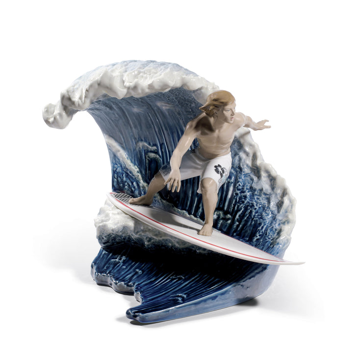 Lladro Riding The Large One Figurine. Limited Edition - 01008595