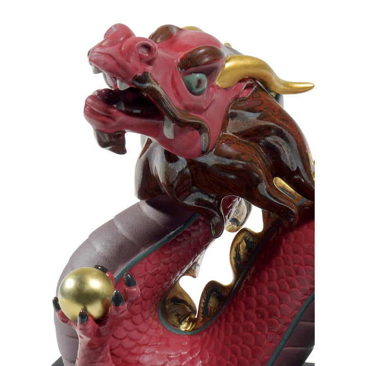 Image 2 Lladro The Dragon Sculpture. Limited Edition - 01008613