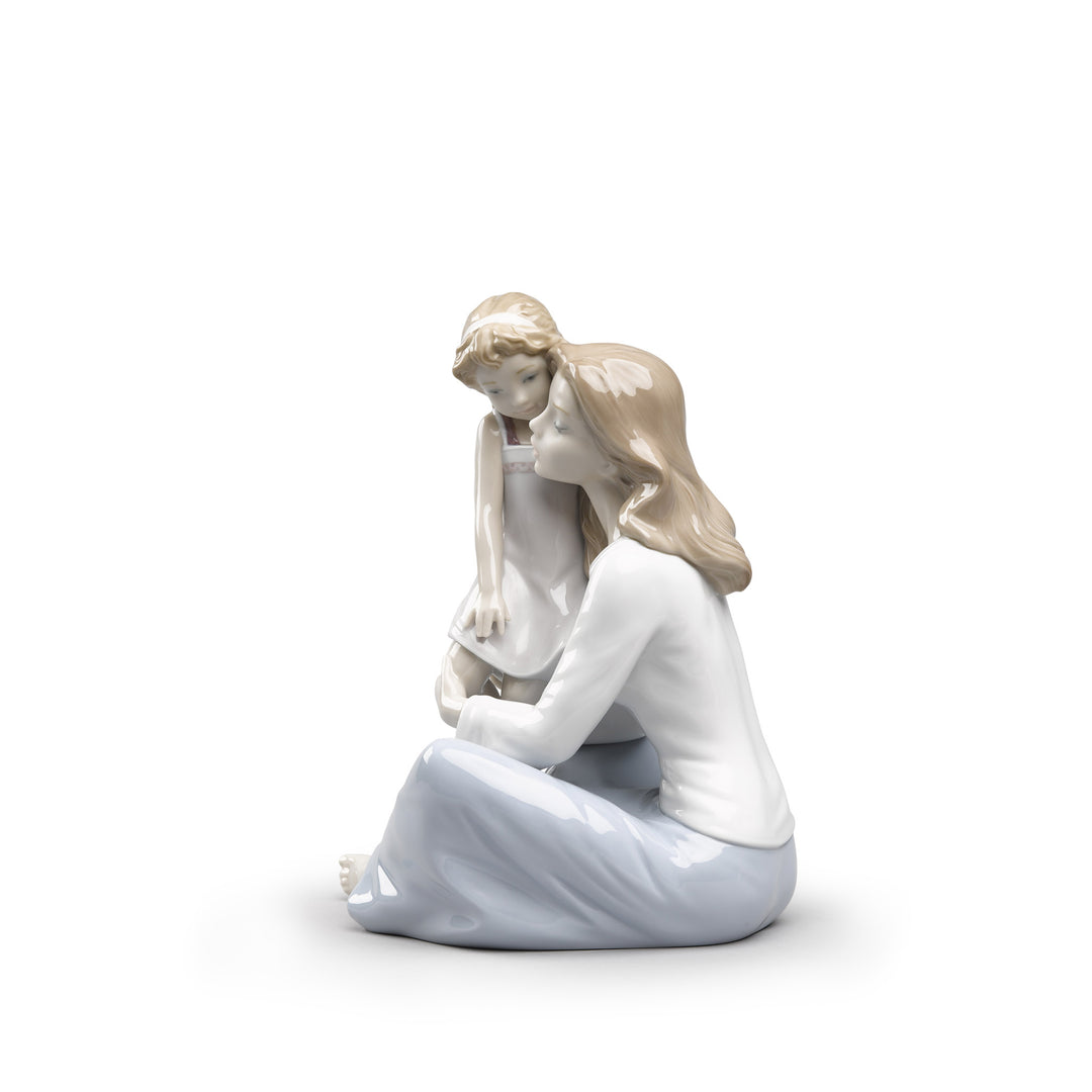 Image 2 Lladro Mommy's Little Girl Mother Figurine - 01008623