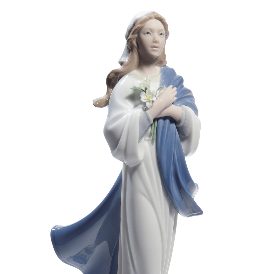 Image 2 Lladro Blessed Virgin Mary Figurine - 01008642