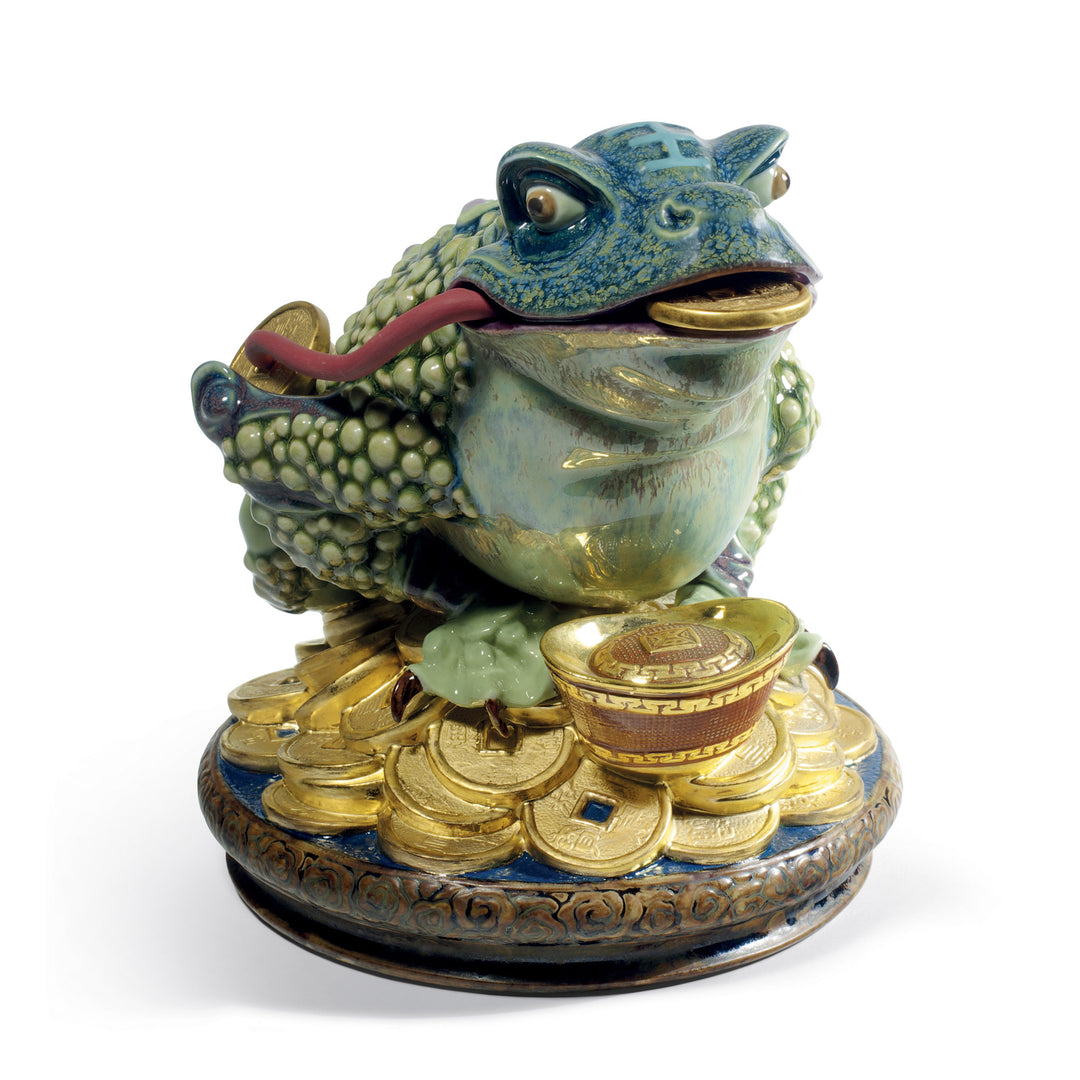 Lladro Hoptoad Figurine. Limited Edition - 01008660