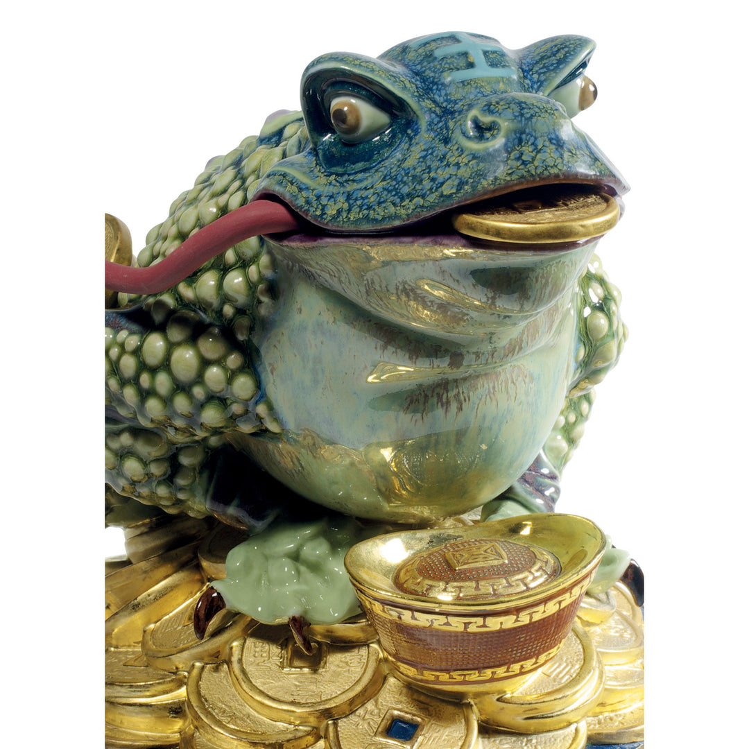 Image 2 Lladro Hoptoad Figurine. Limited Edition - 01008660