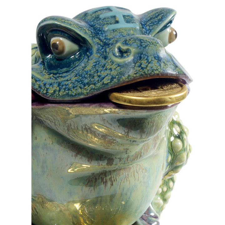 Image 5 Lladro Hoptoad Figurine. Limited Edition - 01008660