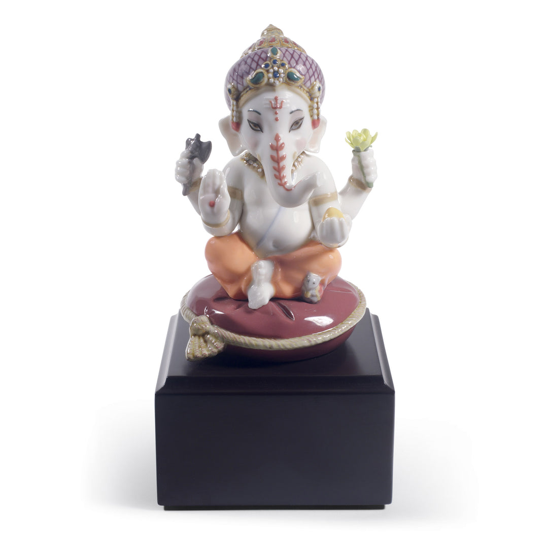 Lladro Bal Ganesha Figurine - 01008672