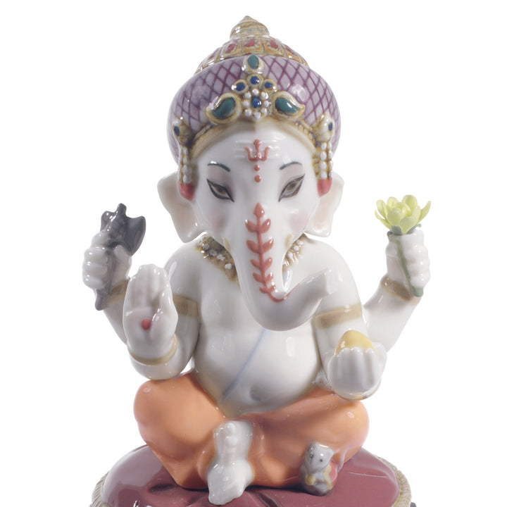 Image 2 Lladro Bal Ganesha Figurine - 01008672
