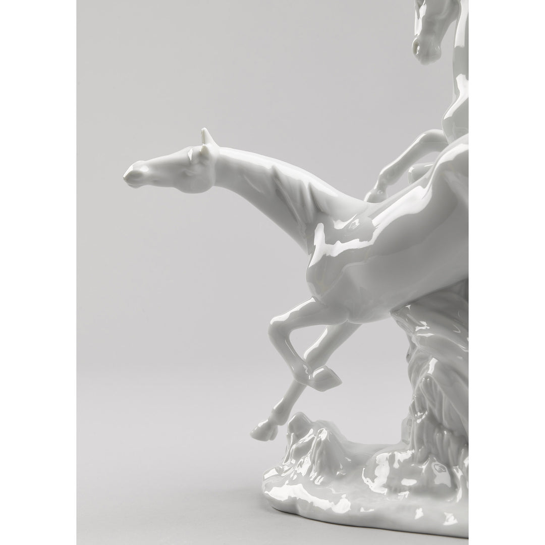 Image 6 Lladro Horses Galloping Figurine - 01008682