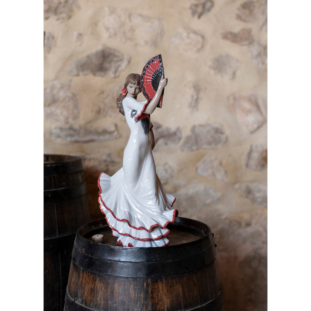 Image 5 Lladro Passion and Soul Flamenco Woman Figurine. 60th Anniversary. Red - 01008683