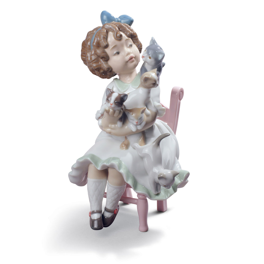 Lladro My Little Family Girl Figurine - 01008689