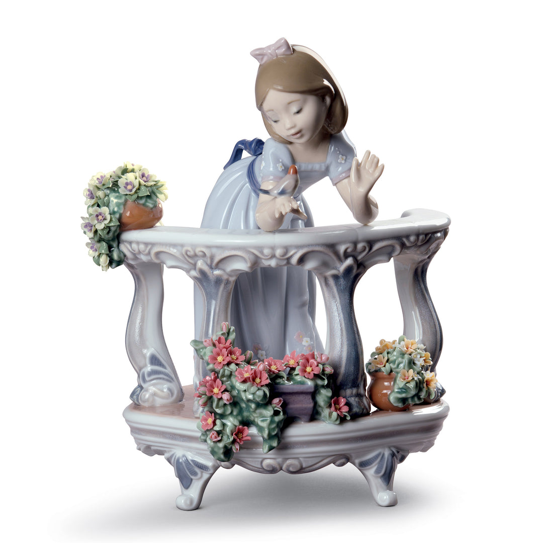 Lladro Morning Song Girl Figurine. Special Edition - 01008735