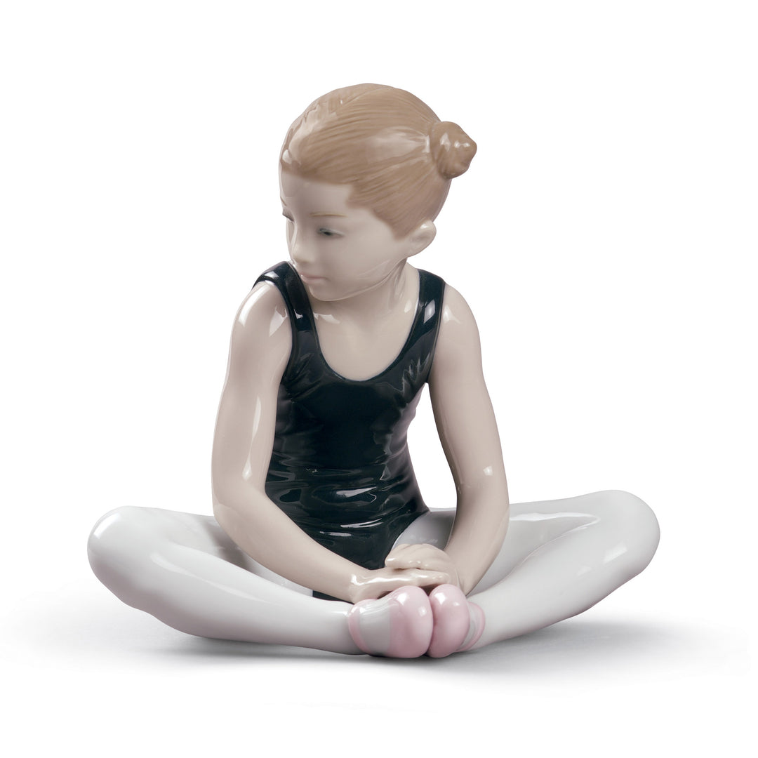 Lladro Thinking of My Debut Ballet Girl Figurine - 01008770
