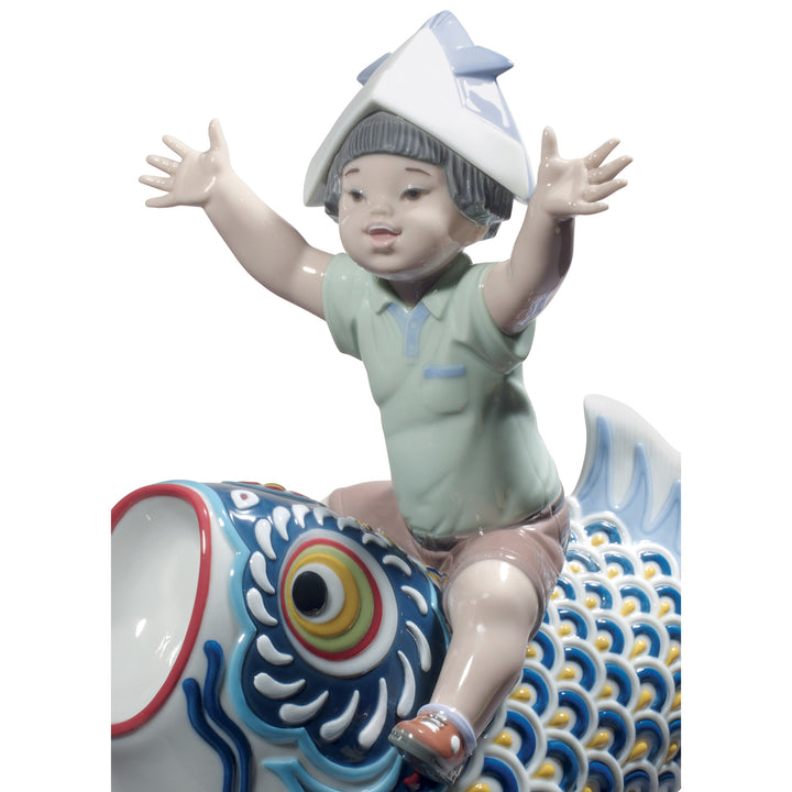 Image 2 Lladro Happy Boy's Day Figurine. Limited Edition - 01008775