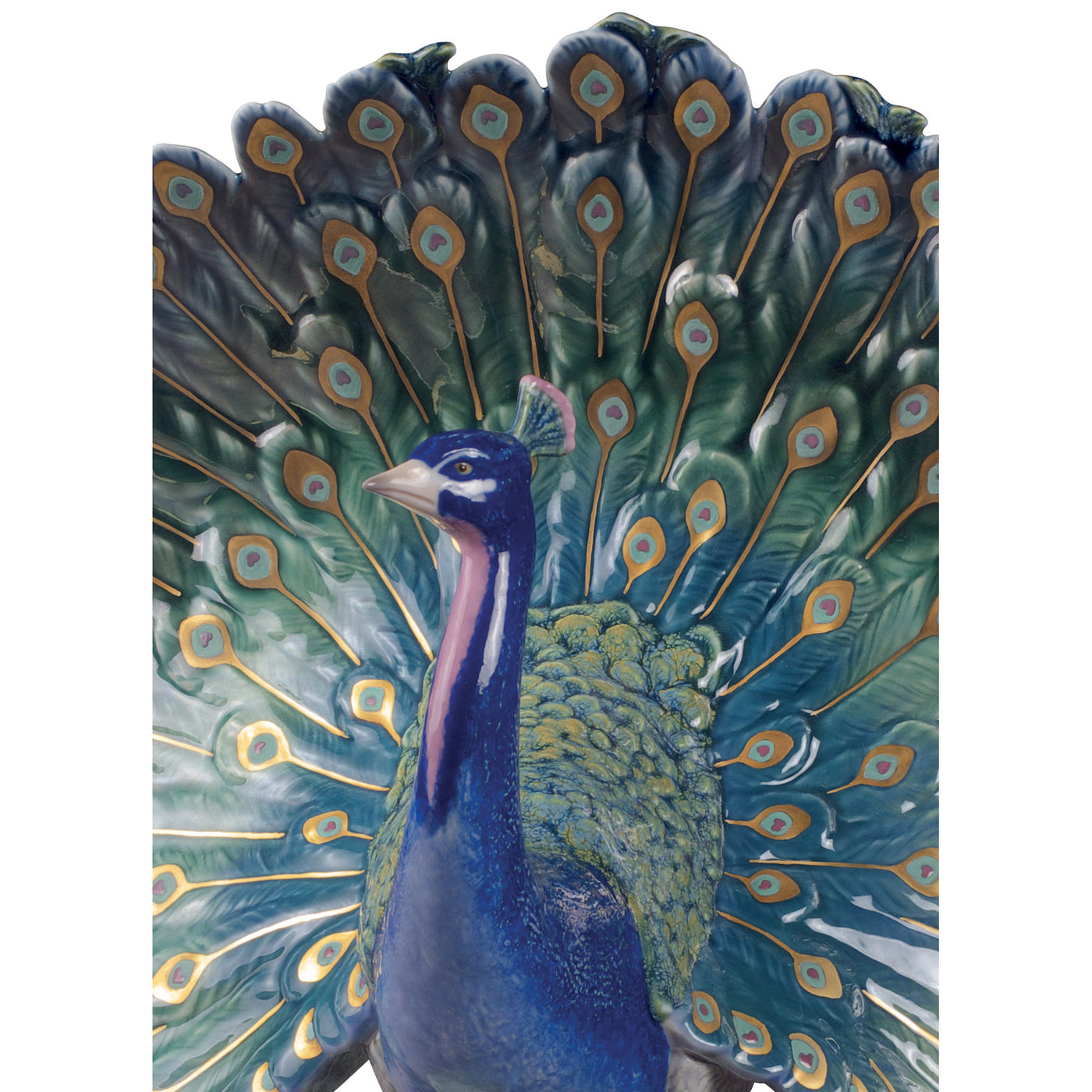 Image 2 Lladro Peacock Figurine - 01008777