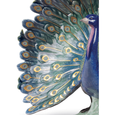 Image 3 Lladro Peacock Figurine - 01008777