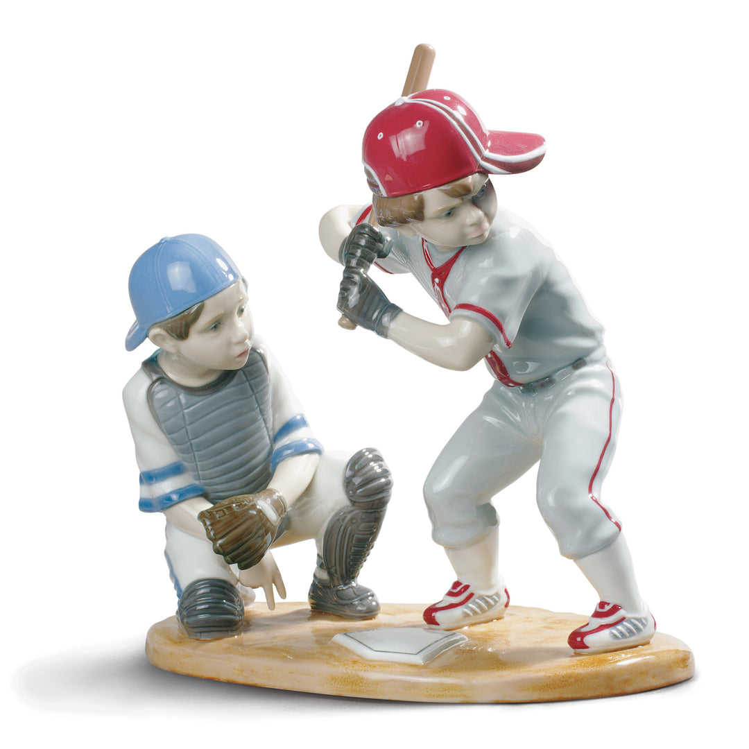 Lladro Baseball Players Figurine - 01008797