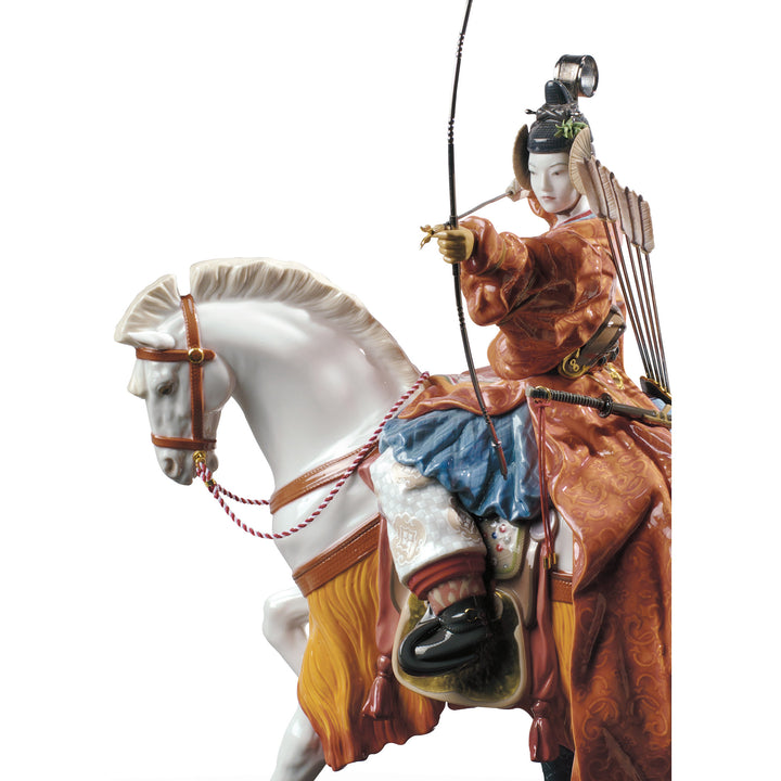 Image 2 Lladro Yabusame Archer Sculpture. Limited Edition - 01008798