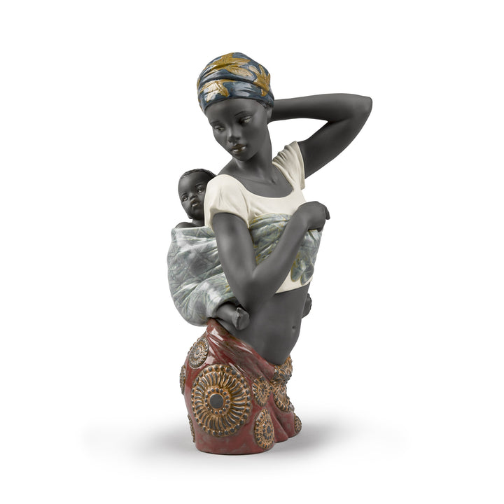 Lladro African Bond Mother Figurine - 01009159