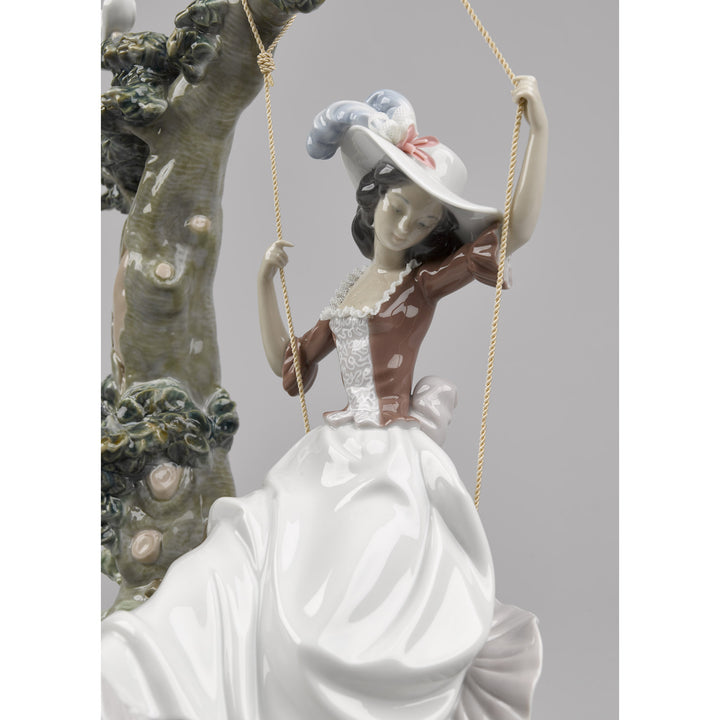 Image 3 Lladro Swinging Woman Figurine - 01009163