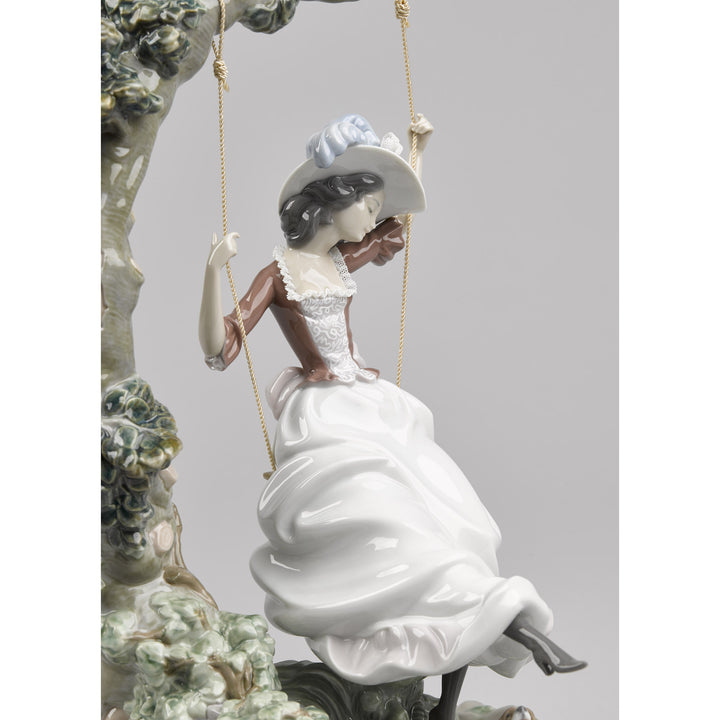 Image 5 Lladro Swinging Woman Figurine - 01009163