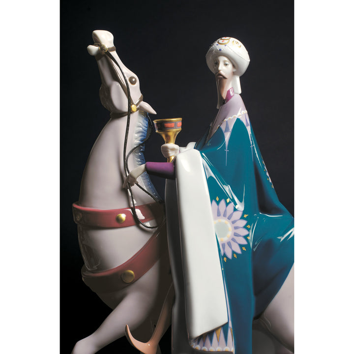 Image 3 Lladro Kings Melchior, Gaspar and Balthasar Sculpture. Limited Edition - 01009165