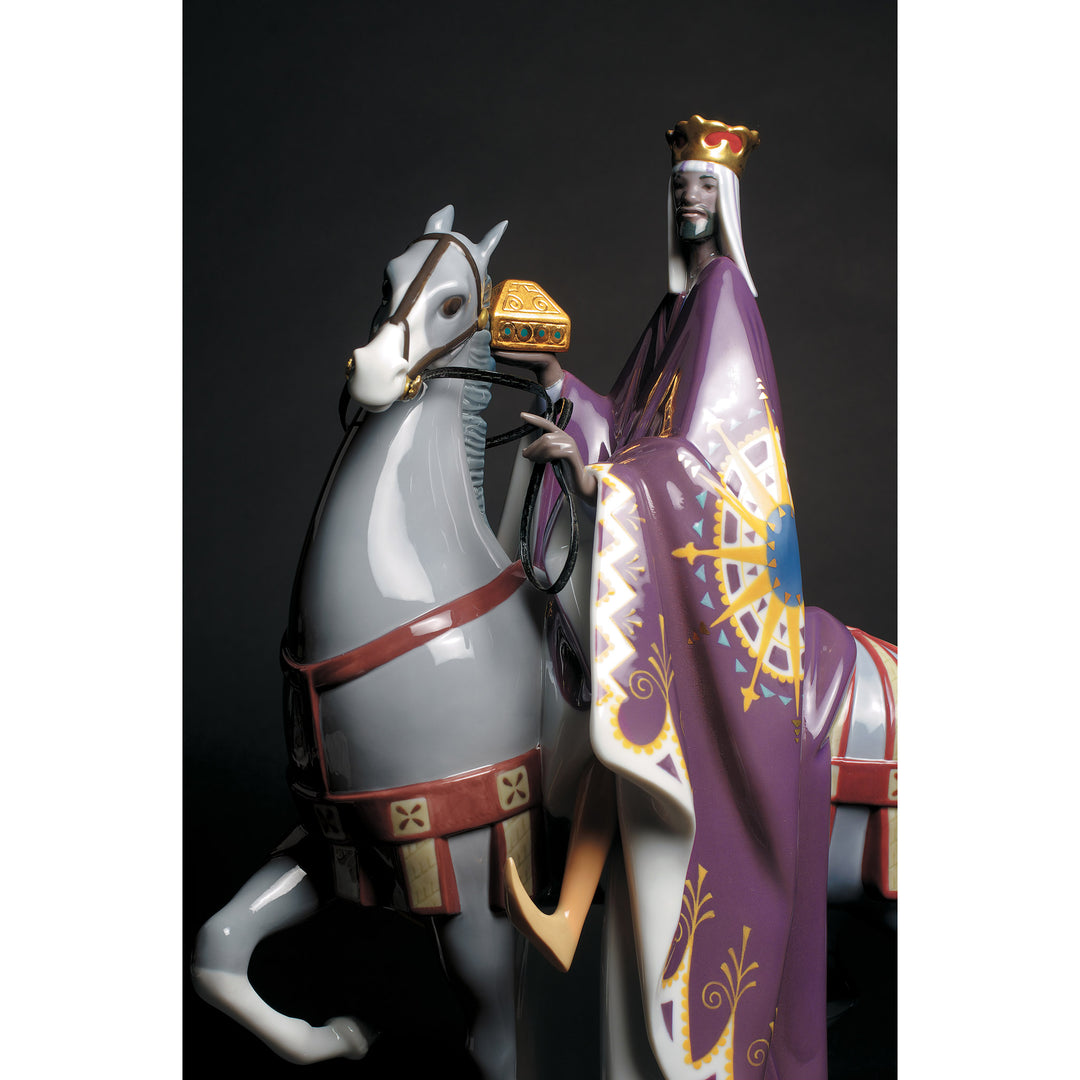 Image 4 Lladro Kings Melchior, Gaspar and Balthasar Sculpture. Limited Edition - 01009165