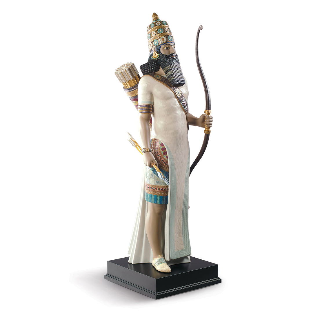 Lladro Assyrian Archer Sculpture. Limited Edition - 01009169