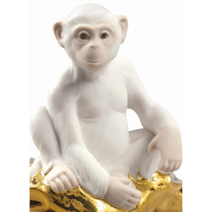 Image 2 Lladro The Monkey Figurine. Mini - 01009175