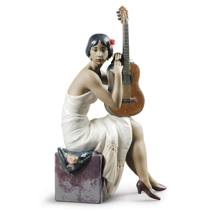 Lladro The Flamenco Singer Woman Figurine - 01009177